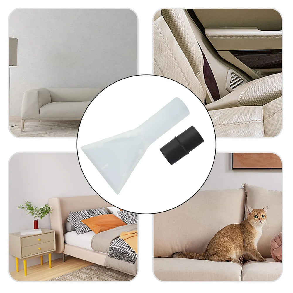 Carpet Sofa Machine Absorbent Transparent Scraper Head Wet And Dry Cleaner Carpet Upholstery Brush Household Seat Washing