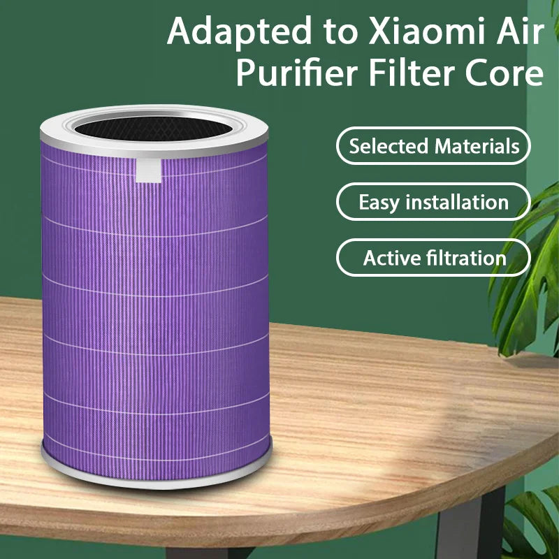 HOMEFISH Air Filter For Xiaomi Air Purifier Pro/1/2/3/2H/2C/2S/3H/3C Filter Carbon Haze Anti Bacteria Formaldehyde Air Purifier