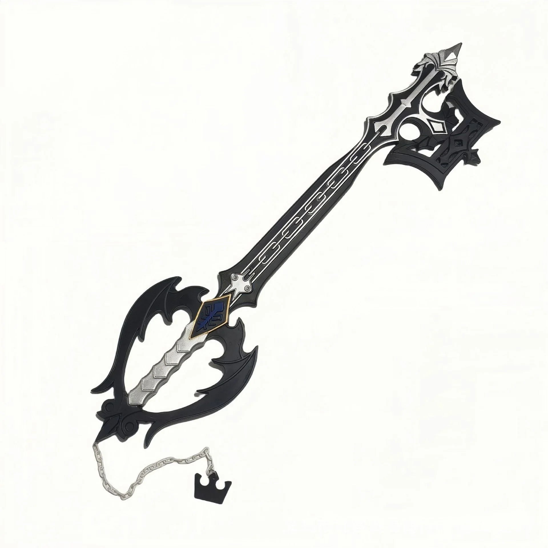 34inch Kingdom Hearts Katana Sora Key Sword Anime Cosplay Prop PU Knife Real Size Japanese Katana Original Samurai Sabre Toy