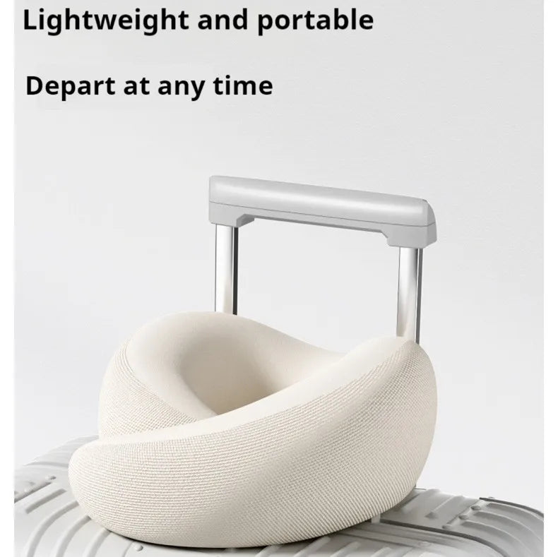 Memory Foam Neck Pillow Neck Support Pillow With Head Cushion Support Camping Neck Protect Soft Memory Foam Head Support