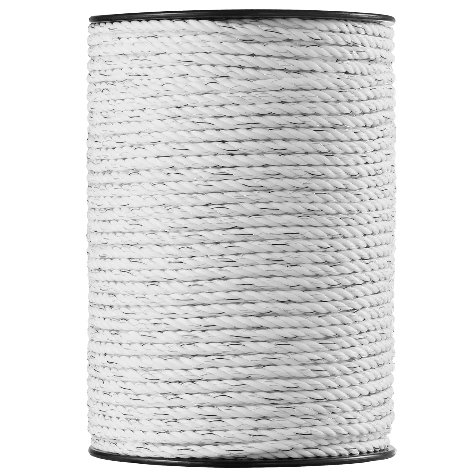 VEVOR Electric Fence Wire Portable Polywire 6 Stainless Steel Strands for Reliable Conductivity and UV Fence Rope Line for Horse