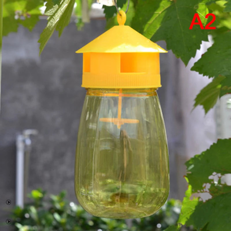 1PCS Wasp Trap Fruit Fly Flies Insect Bug Hanging Honey-Trap Catcher Killer
