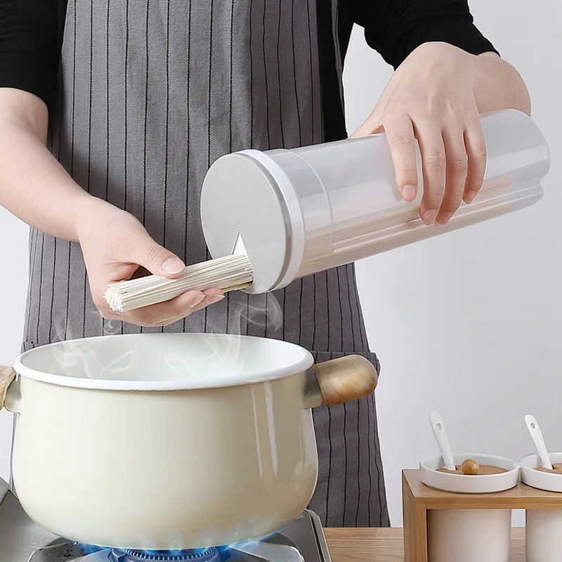 Noodles Sealed Can Kitchen Accessories Food Grade Plastic Kitchen Storage & Organization Quantitative Divided Can Storage Box