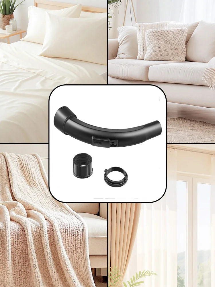 Black Vacuum Cleaner Hose Handle/Holding Pipe/Bend Tube Nozzle Vacuum Cleaner Accessories Inner Diameter 35mm