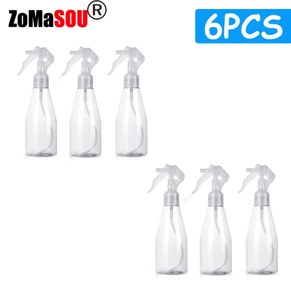 200ml 1-9Pcs Top Hand Trigger Spray Bottle Plastic Cleaning Water Sprayer Perfume Atomizer Empty Bottle Kitchen Gardening Tools