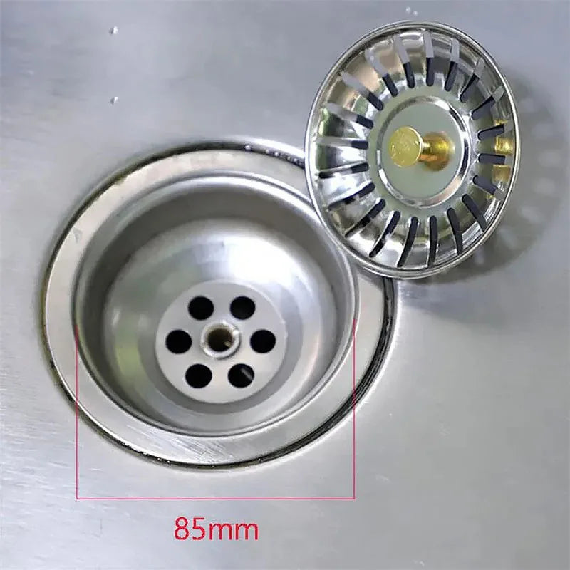 2pcs Kitchen Sink Strainer Stopper Waste Plug Sink Filter Filtre Sink Strainer Filter Floor Drain Kitchen Tools