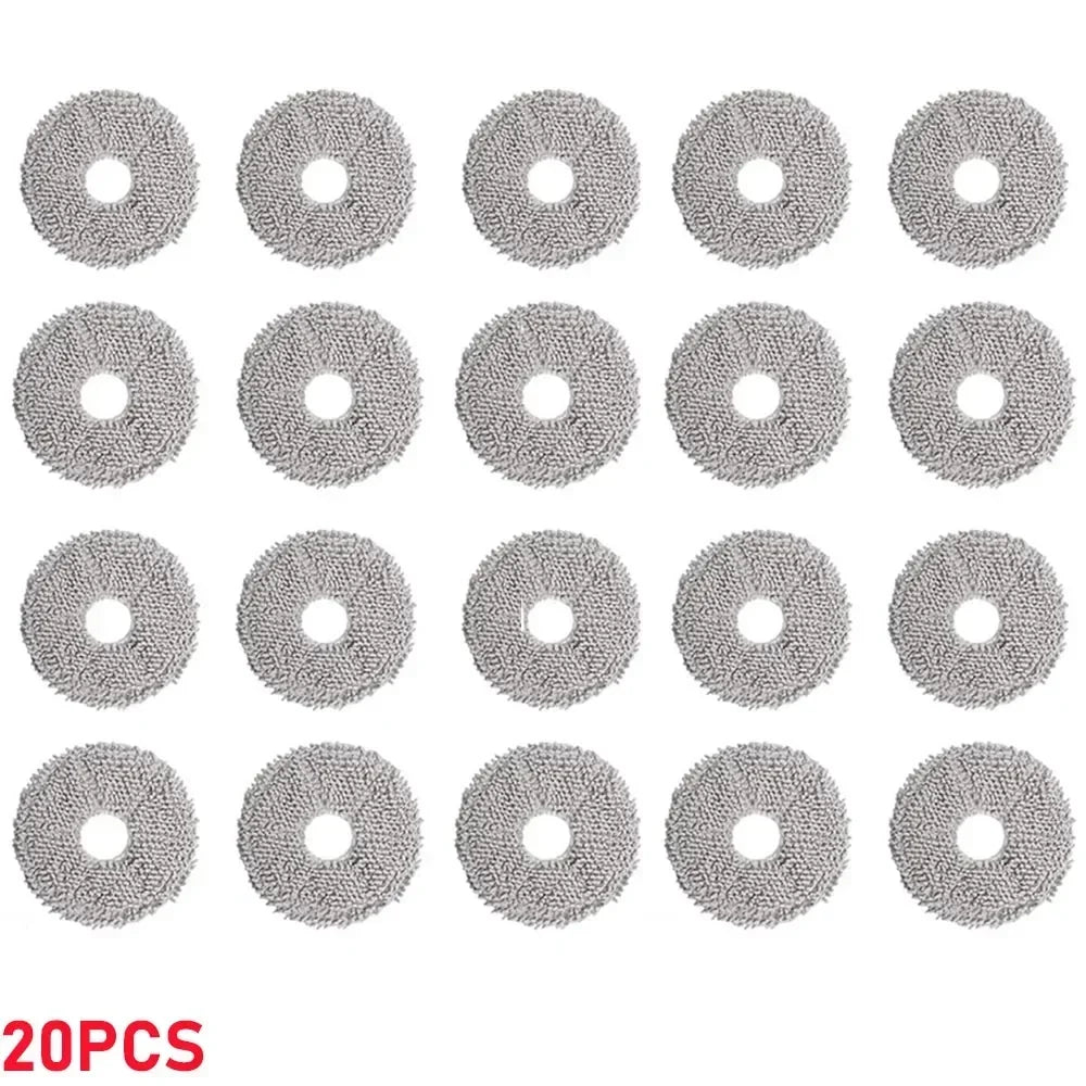 Dust Bag Mop Pads Kit for Xiaomi X20+/X20 Plus/X20 Max/X10+/X10 Plus/Mijia M30S/M40 for Dreame L10 Ultra/L20 Ultra /L30 Ultra