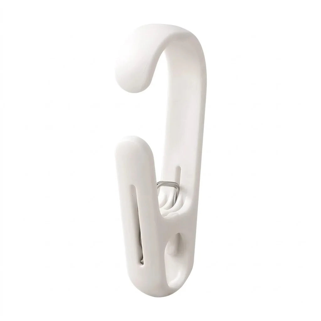 Multi Purpose Plastic Clamps Portable Hanging Hooks Clips Home Kitchen Bathroom Towel Curtain Storage