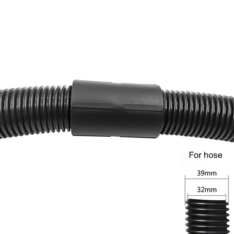 Vacuum Hose Connector Extension Connector Threaded Hose 32/40/50mm Inner Diameter Extension Adapter/Two-Way Connector