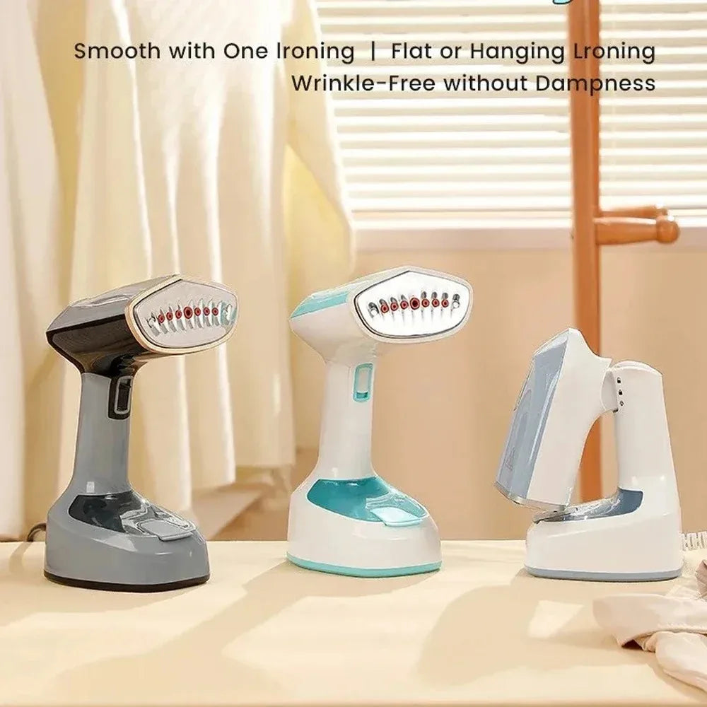 1500W Foldable Fast-Heat Handheld Electric Garment Steamer Steam Iron for Household Travel Fabric Care
