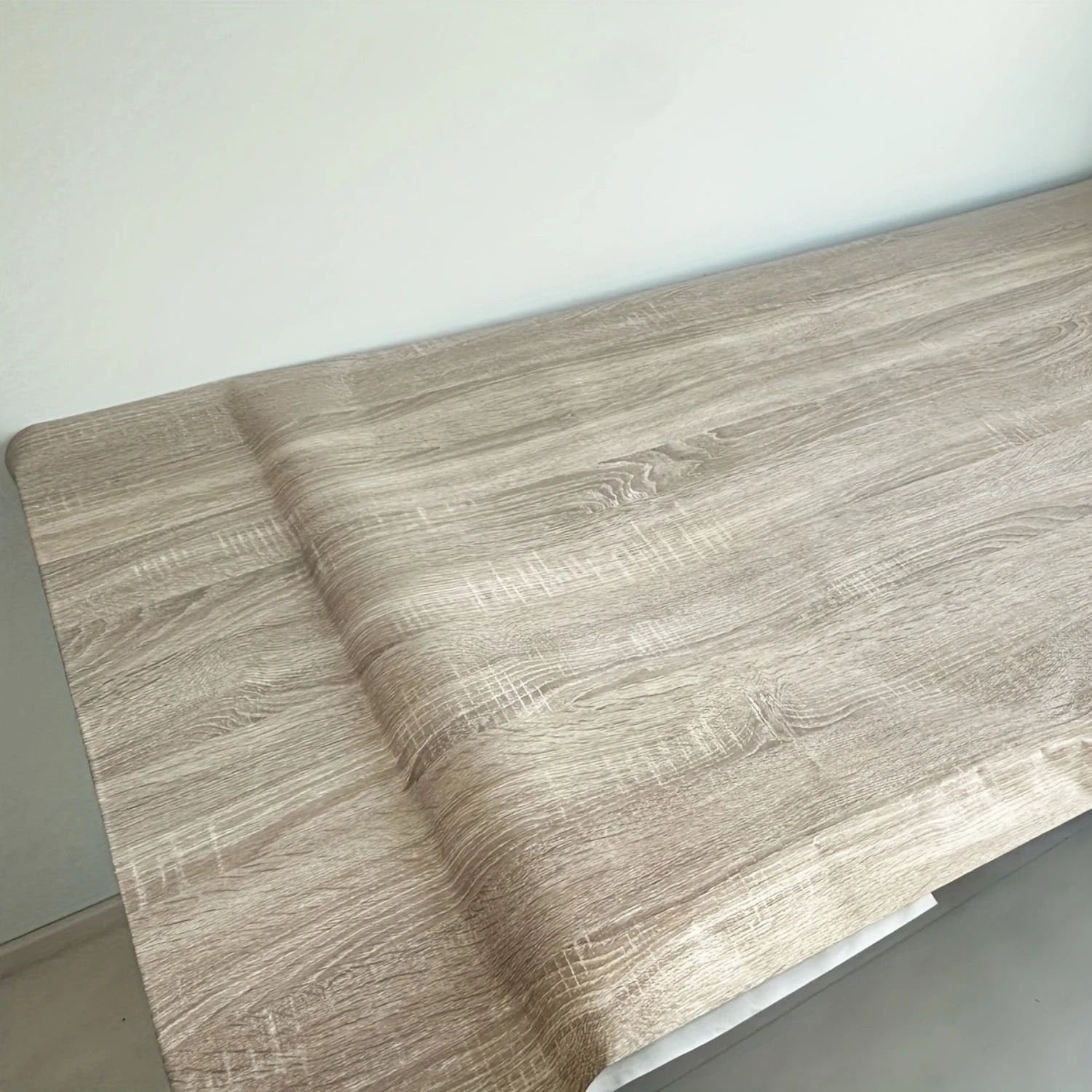 55cm Wide Self Adhesive Wood Grain Vinyl Wallpaper - Waterproof Home Decor Stickers for Door Wardrobe Cupboard Table Furniture