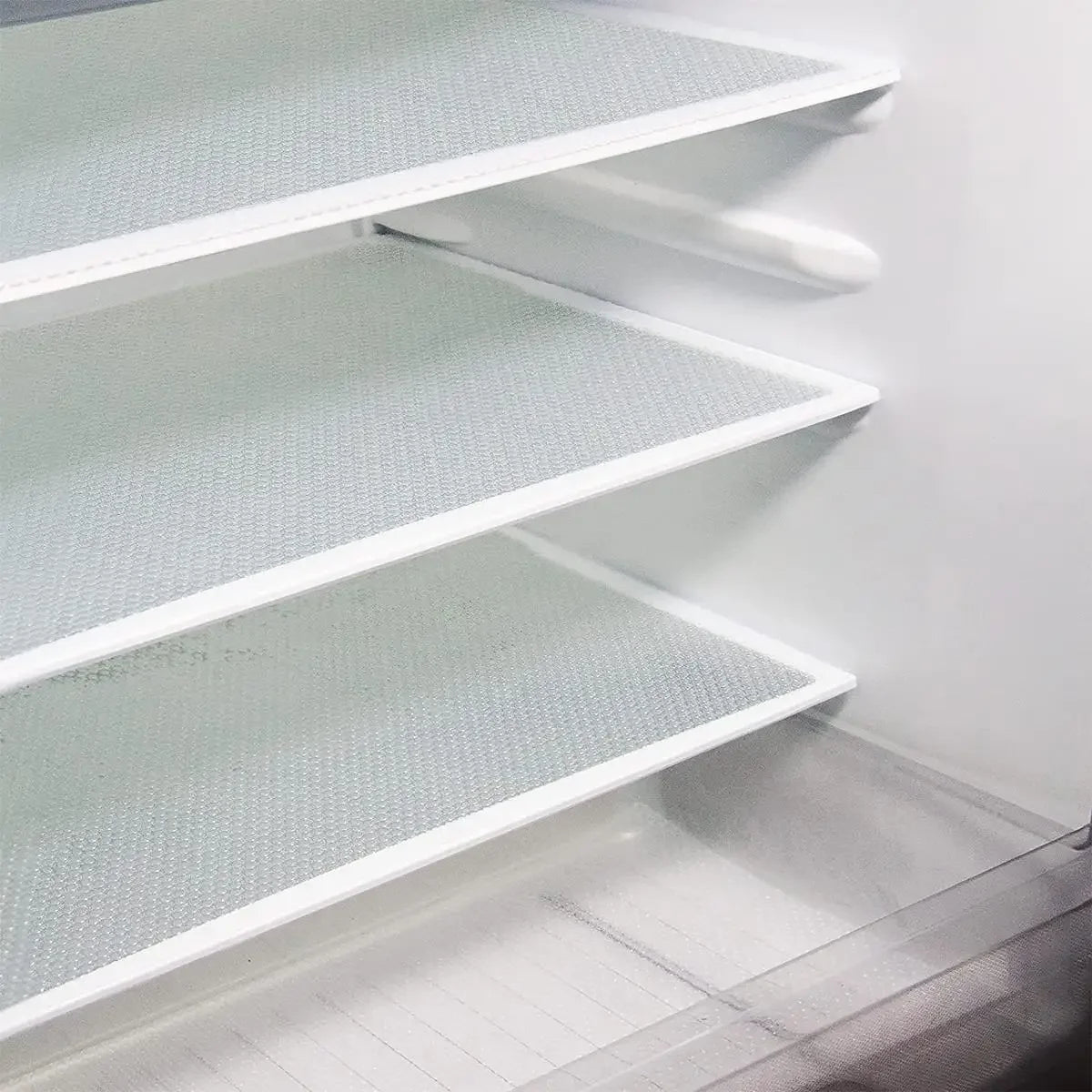 4PCS EVA Waterproof Refrigerator Liner Mat Washable Mildew Kitchen Pad Anti-oil Cabinet Drawer Placemat Heat-insulat Fridge Mat