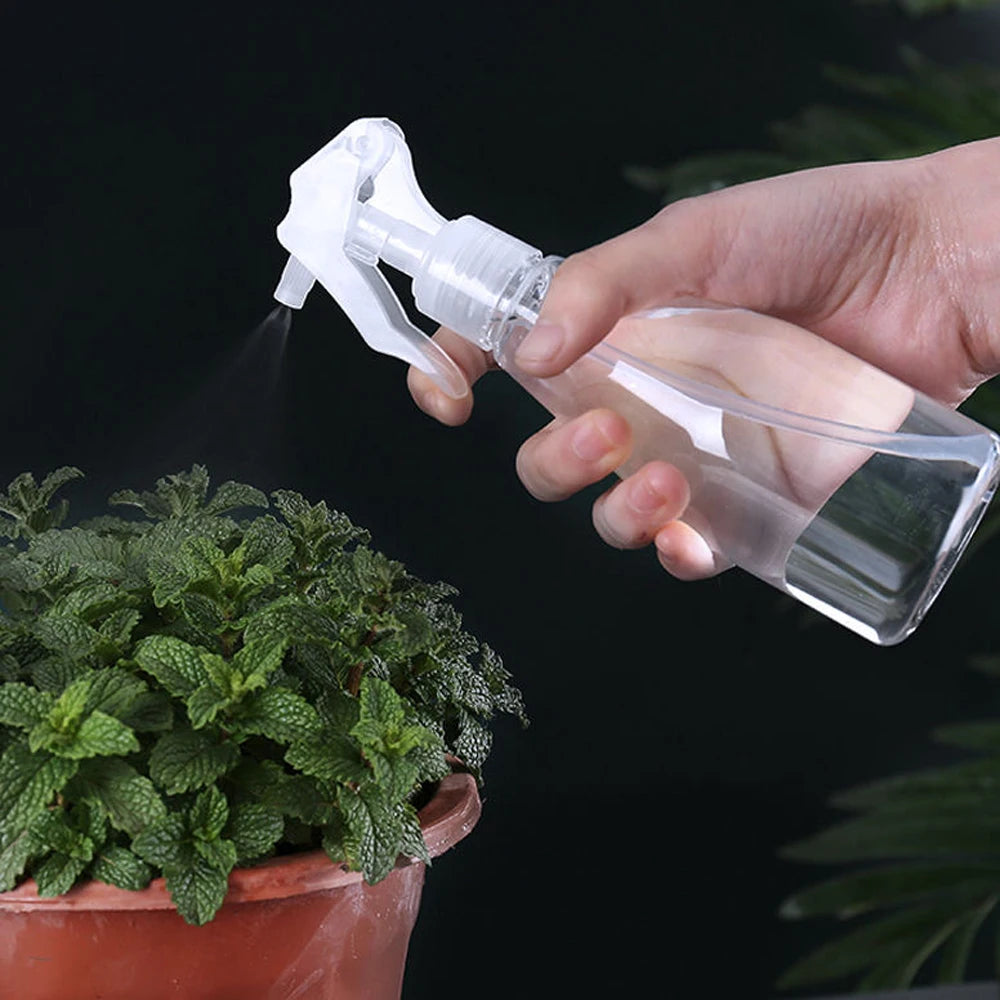 200ml 1-9Pcs Top Hand Trigger Spray Bottle Plastic Cleaning Water Sprayer Perfume Atomizer Empty Bottle Kitchen Gardening Tools