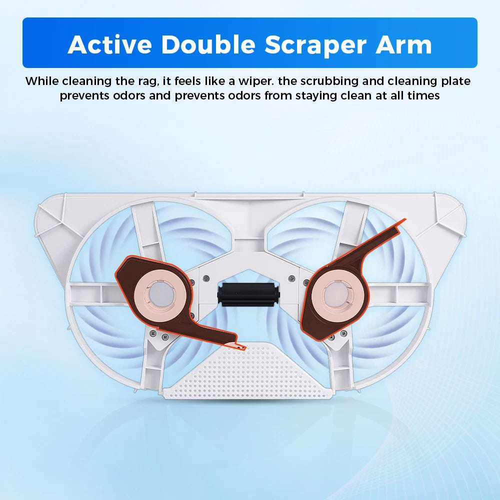 For Dreame X40 Ultra/X30 Ultra/L30 Ultra/S30PU/L10s Ultra Gen 2/L10s Pro Ultra Robot Arm Series Base Station Cleaning Tray Parts