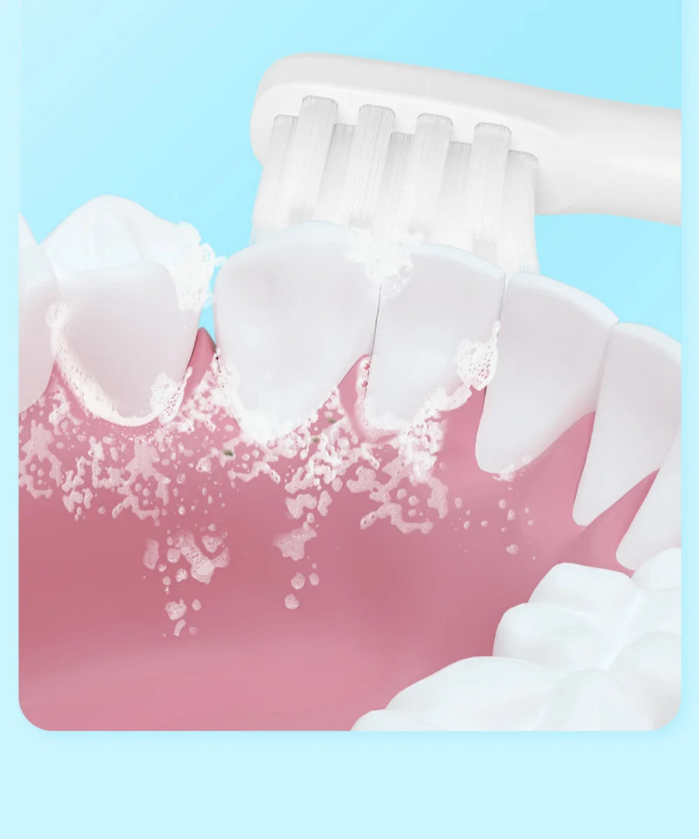 8 Pack Replacement Brush Heads for Xiaomi Mijia T100 Sonic Electric Toothbrush, Dupont Soft Bristles