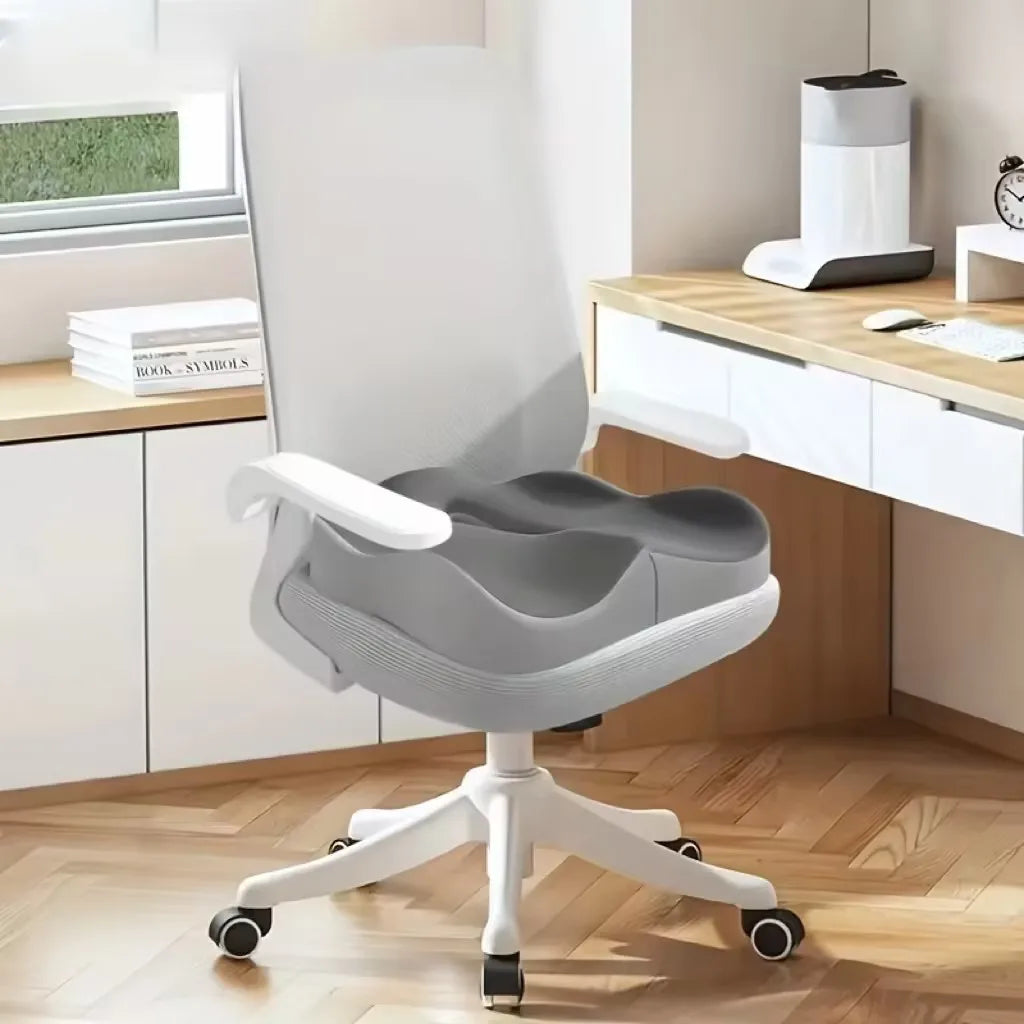 Memory Foam Cushion: No Sagging Even After Long Sitting, Suitable for Offices, Schools, Driving, and More.