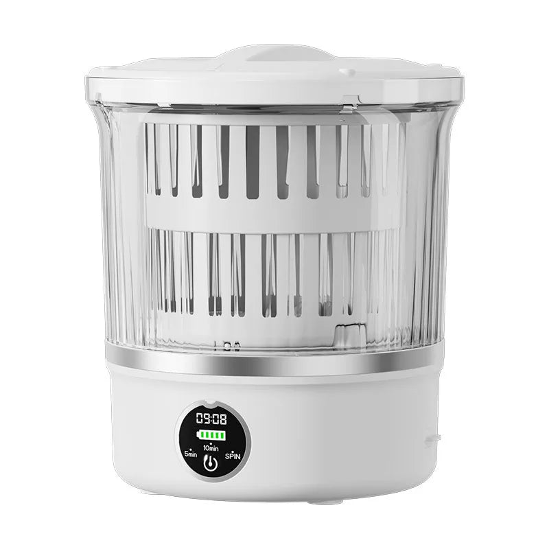 HOMEFISH Dehydrated Underwear Washing Machine Fully Automatic Dormitory Mini Mini Sock and Underwear Washing Machine
