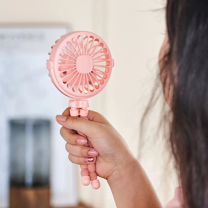 USB Charging Octopus Fan Stroller Fan  Multi-function Fan