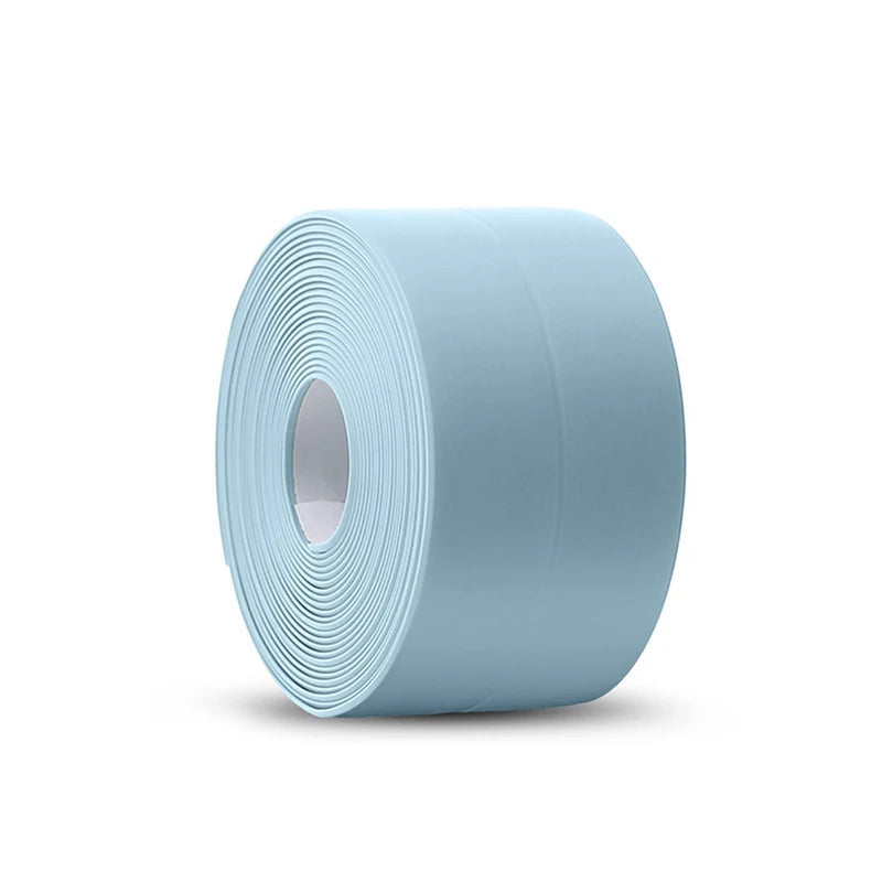 Self-adhesive Sealing Tape PVC Oil-Proof Kitchen Sink Edge Caulk Tape Waterproof Bathroom Toilet Corner Wall Sticker