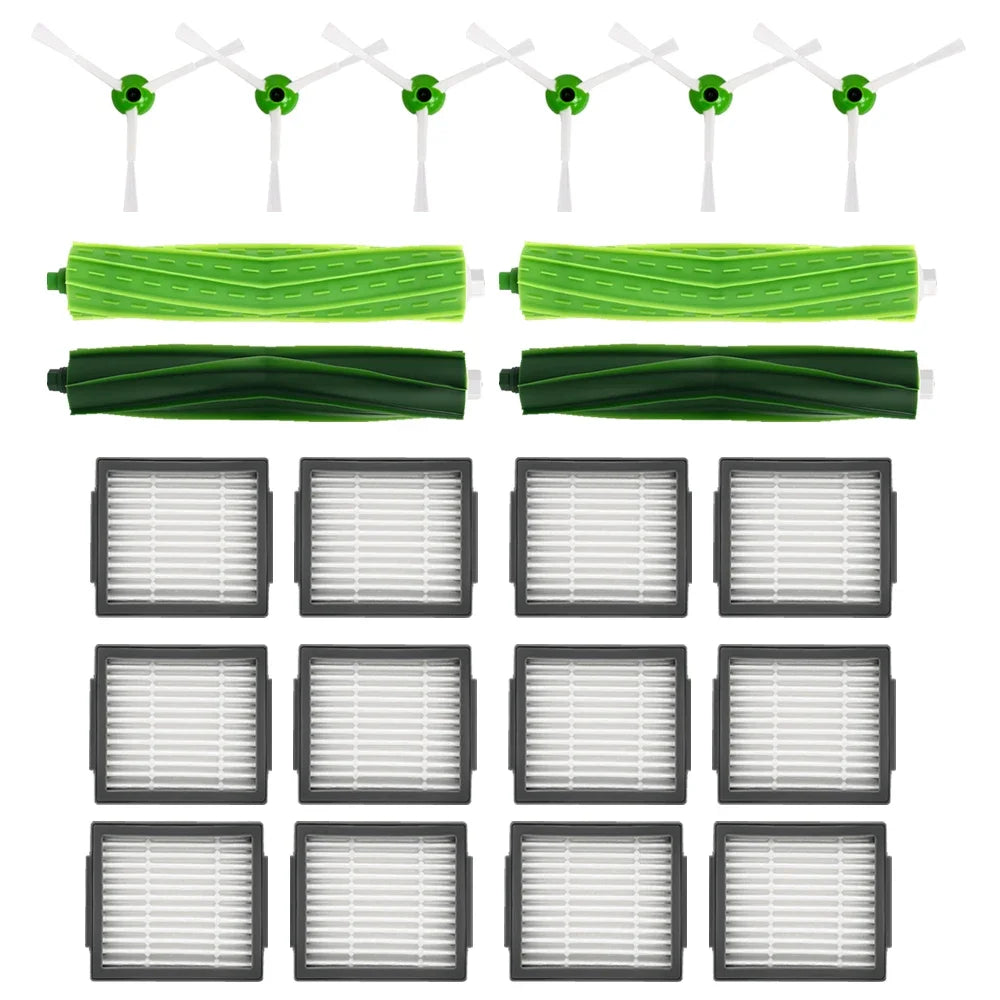 HEPA Filter Main Brush Side Brush For iRobot Roomba i2 i3 i3+ i4 i4+ i6 i6+ i7 i7+ i8 i8+ E5 E6 E7 Sweeping Robot Vacuum Parts
