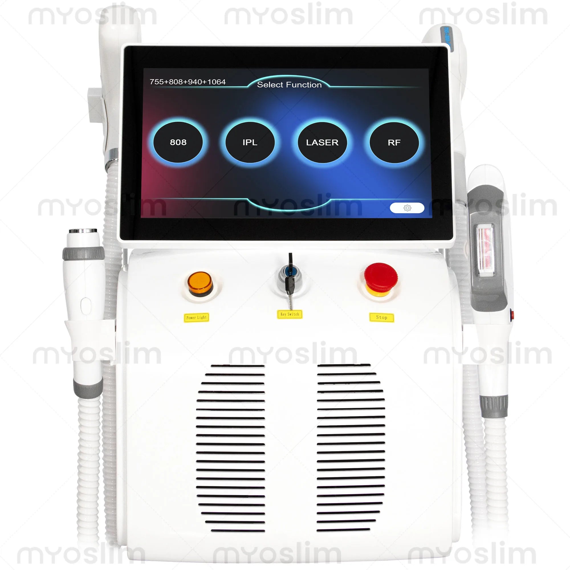 Fac 4-In-1 Soprano Titanium Hair Removal Professional Diode IPL Nd Yag Picosecond Opt Hair Removal Tattoo Removal