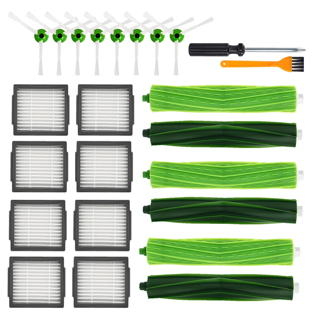HEPA Filter Main Brush Side Brush For iRobot Roomba i2 i3 i3+ i4 i4+ i6 i6+ i7 i7+ i8 i8+ E5 E6 E7 Sweeping Robot Vacuum Parts