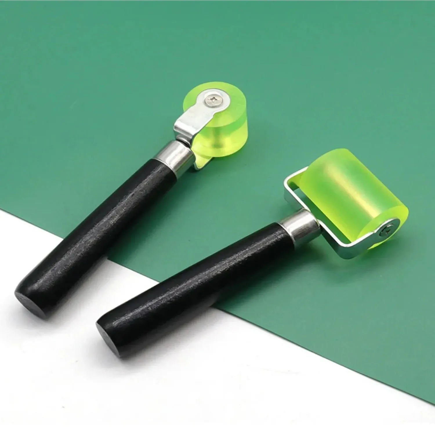 3/5cm Width Rubber Seam Roller for Wallpaper Car Sound Deadener Application Sticky Mural Pressure Rolling Wheel