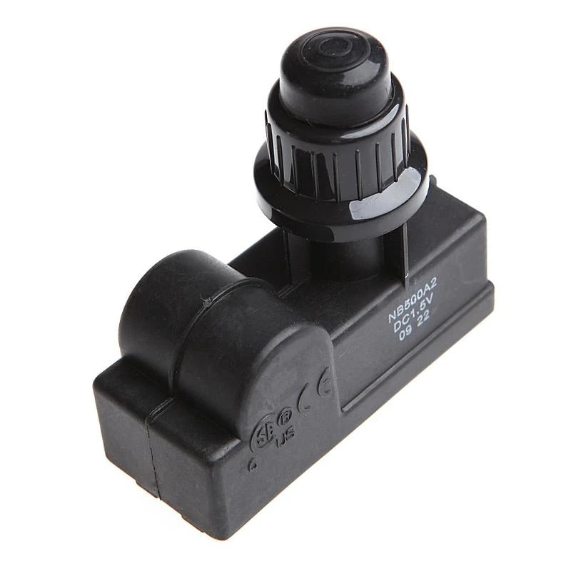 BBQ Gas Grill Replacement 2 Outlet AA Battery Push Button Ignitor Igniter Black