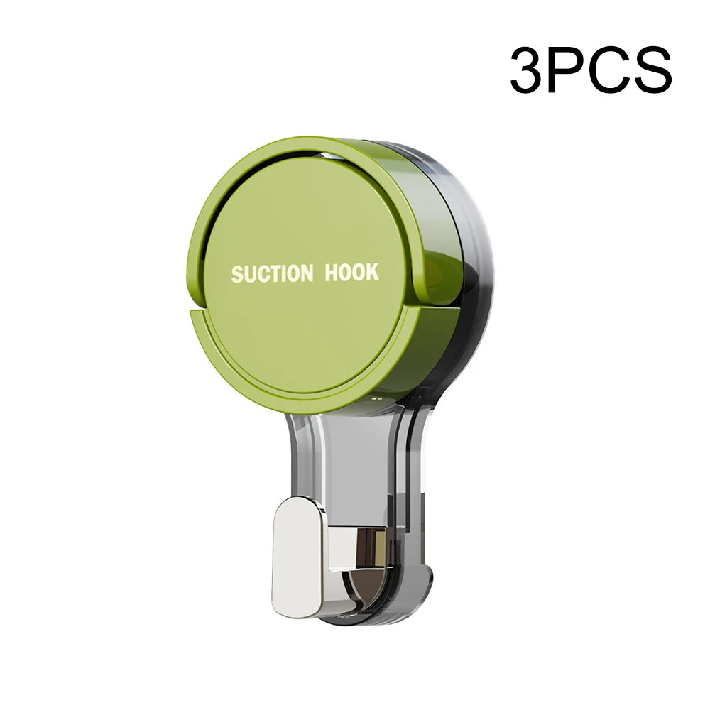 Strong Vacuum Suction Hooks Traceless No-Drilling Adhesive for Home Bathroom Kitchen Door Back Toilet Area Purpose Strong Hold