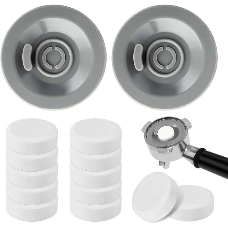 Espresso Machine Cleaning Kit 54mm for Breville - Includes Backflush Disc and Cleaning Tablets, Compatible with Ninja Luxe Cafe