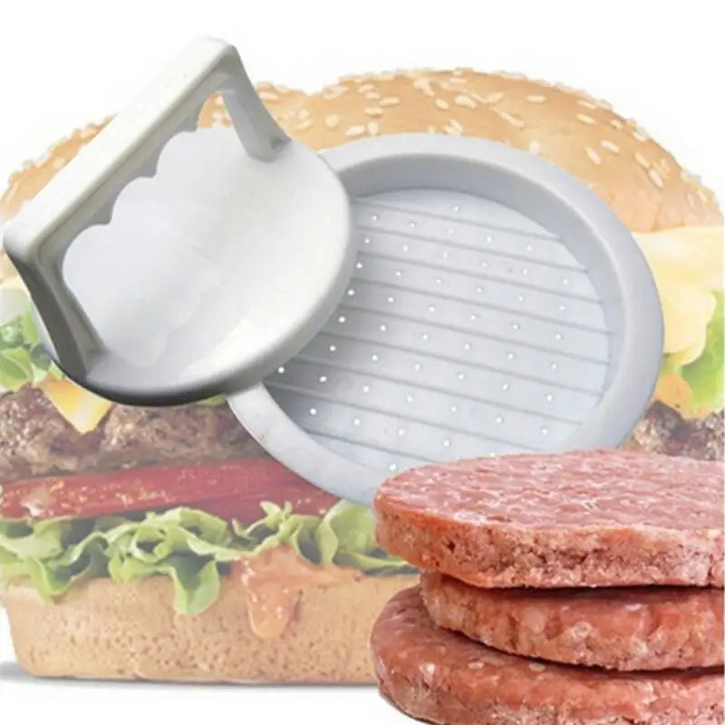 1pc Hamburger Press Stuffed Burger Press Plastic Meat Grill Party BBQ Burger Maker Mould Hamburger Maker Kitchen Tool