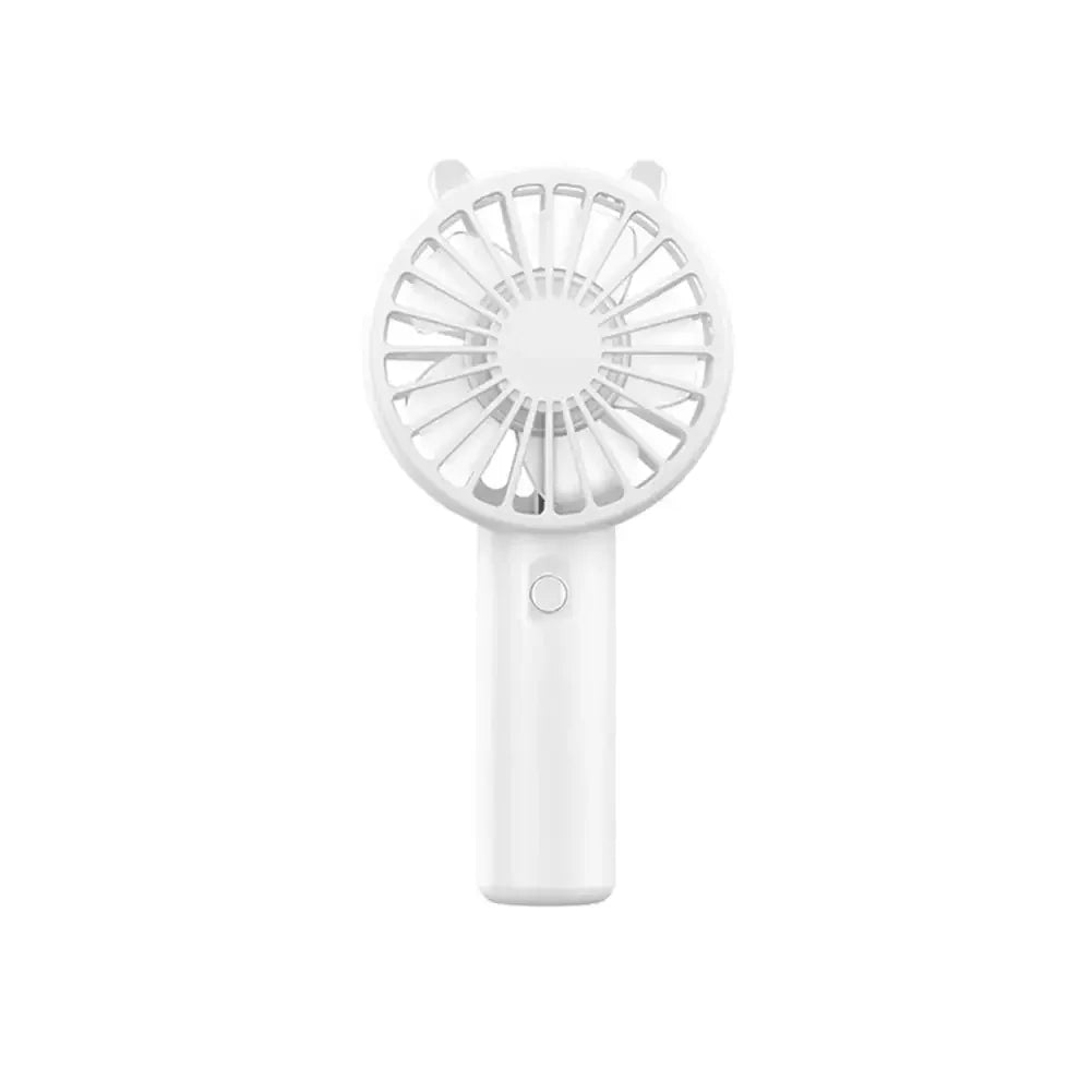Mini USB Charging Handheld Fan Desktop Small Fan With Mobile Phone Holder Portable And Simple Outdoor Small Fan