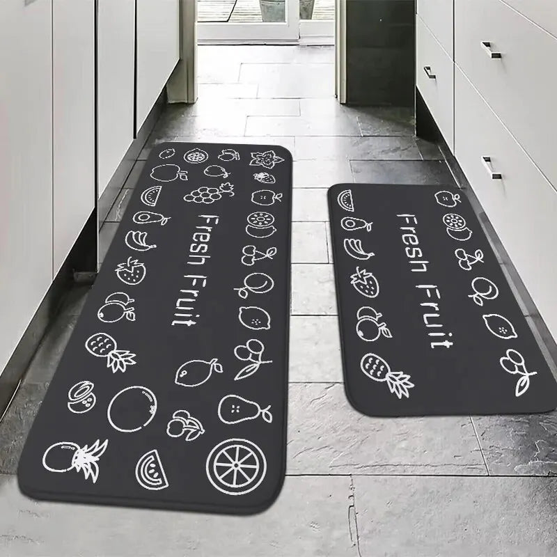 1piece Multi-purpose Sponge Water Absorption Mat:Kitchen,Bathroom Bathroom Anti-skid,Moisture Absorption,Machine Washable Carpet