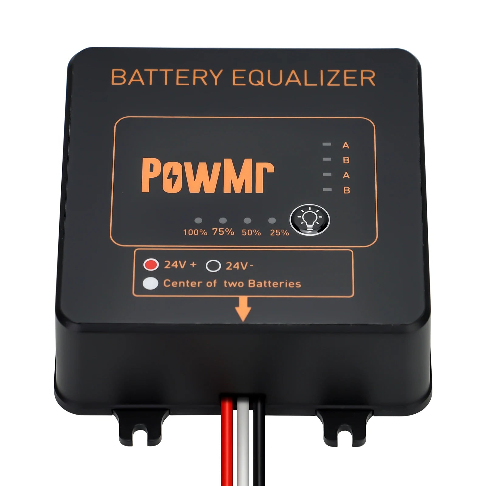 PowMr 24V48V Battery Balancer Voltage Equalizer for Lithium Iron Phosphate Battery Power Balances Voltage to Extend Battery Life