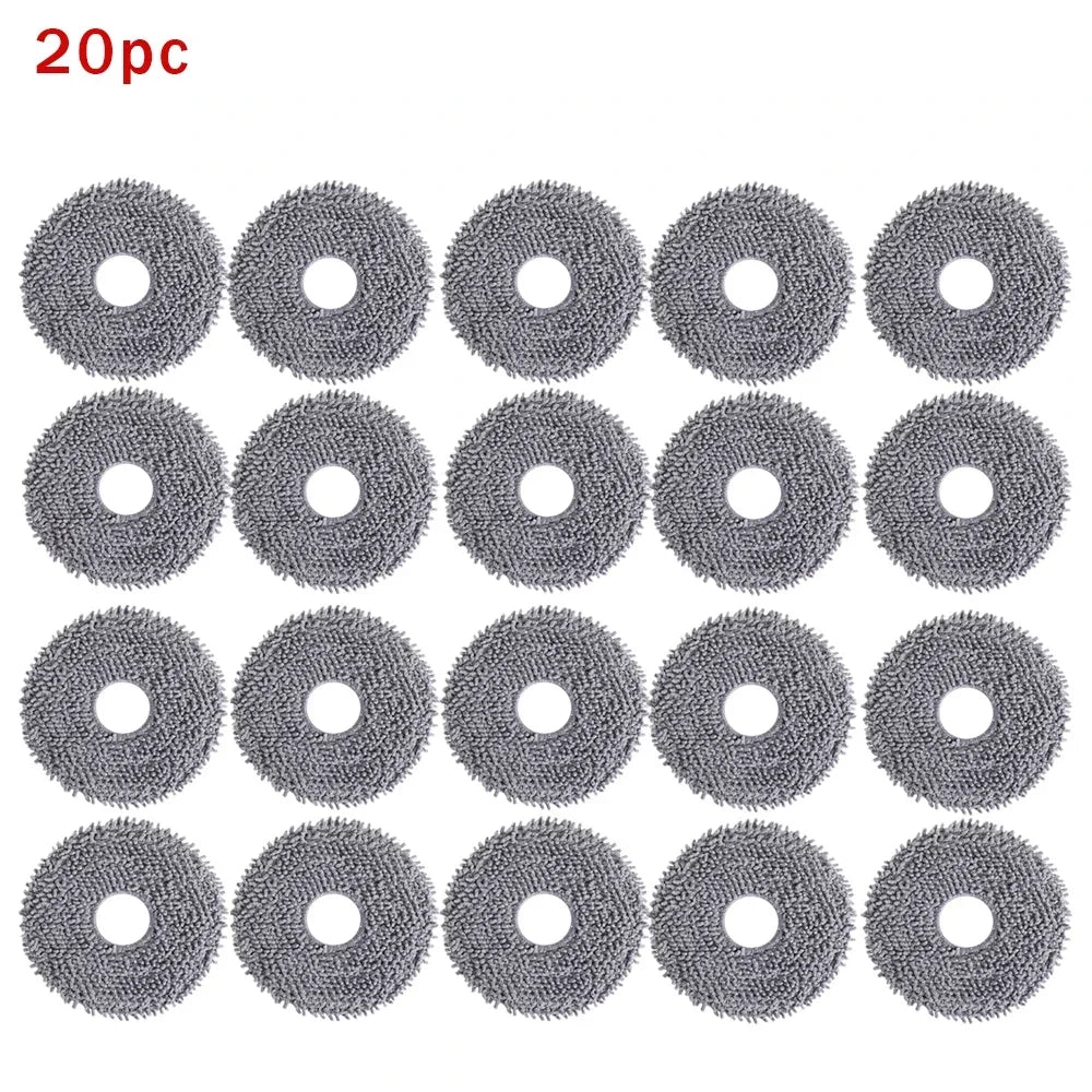 Mop Pads for Roborock G20s Ultra/P20 PRO/P10 PRO/Saros 10R/Qrevo Curv/Qrevo Edge/Q Revo/Qrevo MaxV/QV 35A Robot Vacuum Mopping
