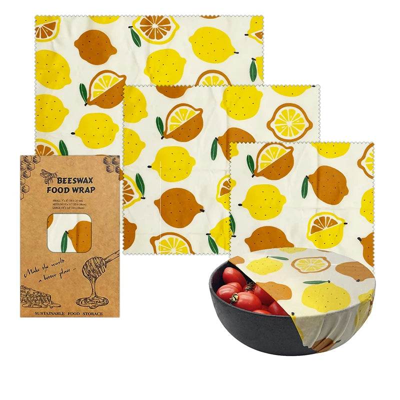 Eco-Friendly Reusable Food Wraps