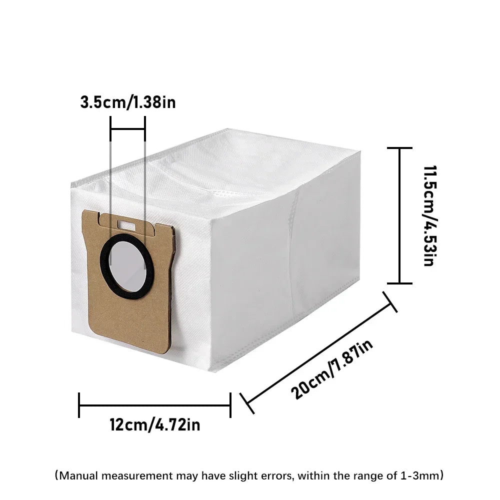 Dust Bag For Xiaomi X20 Max X20+ X10+ X20 Plus X10 Plus M30 M30S M40 M40S Robot Vacuum Accessories Disposable Anti-dust Bags