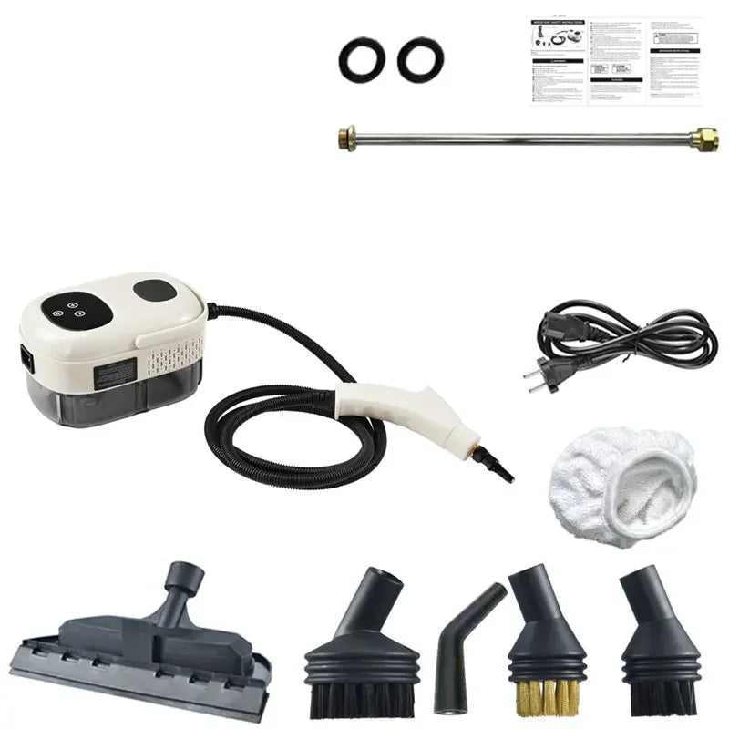 2500W High Temperature Pressurized Steam Cleaner Multi - Purpose for Air Conditioning Hood Car Home Appliance Cleaning
