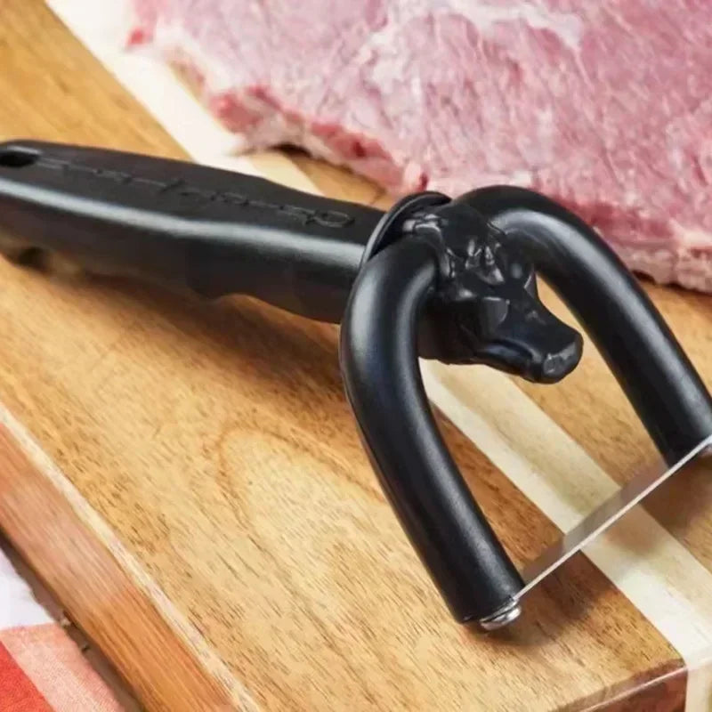 Beef Slicer Fat Cooking Barbecue Tool Kitchen Cooking Tool Handheld Beef and Pork Slicer New Type of Meat Fat Trimmer