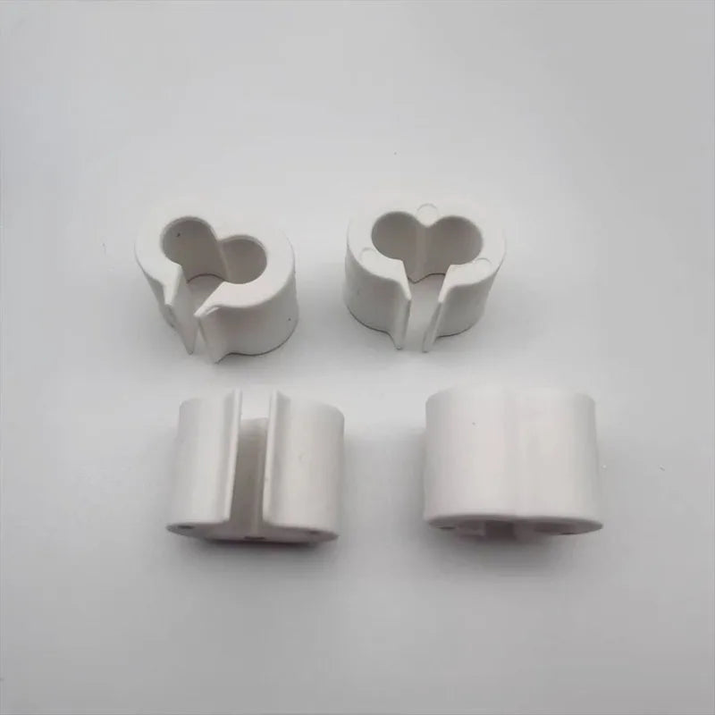20pcs Battery-Free Y-Shaped Plastic Connectors - DIY Wire Mesh Fastening Clips for Pet Cage Linking - No Power Required