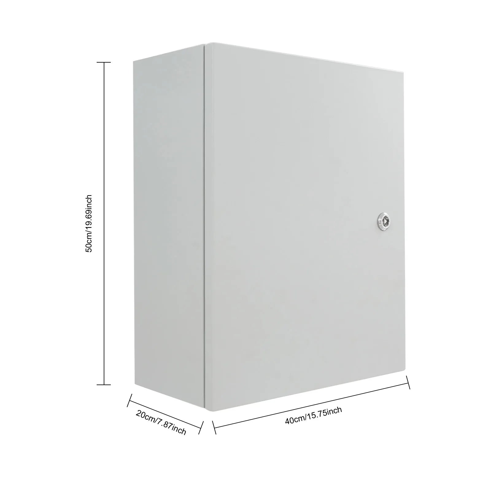 Outdoor Electrical Box 50x40x20cm Electric Distribution Box for Protecting Electrical Equipment Waterproof