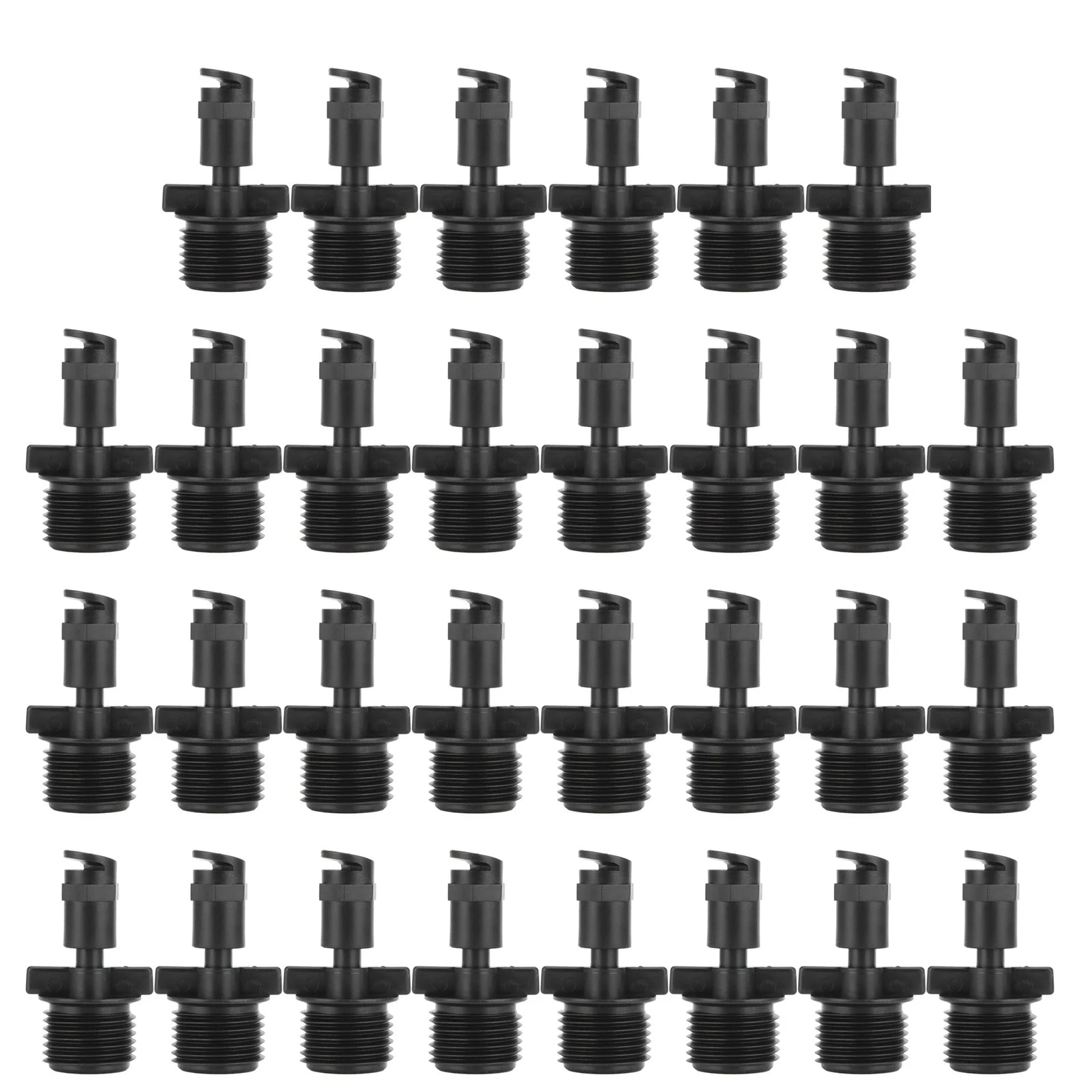 30Pcs G1/2 Male Thread 180° Spray Nozzle Fan‑Type Sprinkler Head for Garden Agricultural Irrigation Nozzle Irrigation Fitting