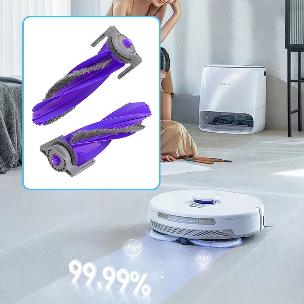 Main Roller Brush For Narwal Freo X Ultra/Freo X Plus/Freo Z Ultra/For Narwal Flow/J4/Lite/J5/J5X/J6 Robot Vacuum Cleaner Part