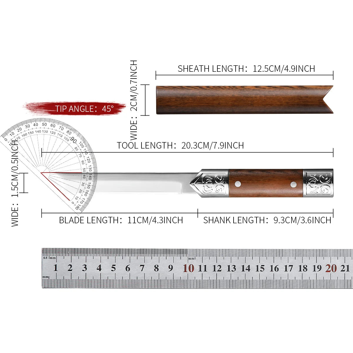 Fruit knife Home fixed blade small knife Sharp high hardness portable outdoor portable pencil straight knife,kitchen knife