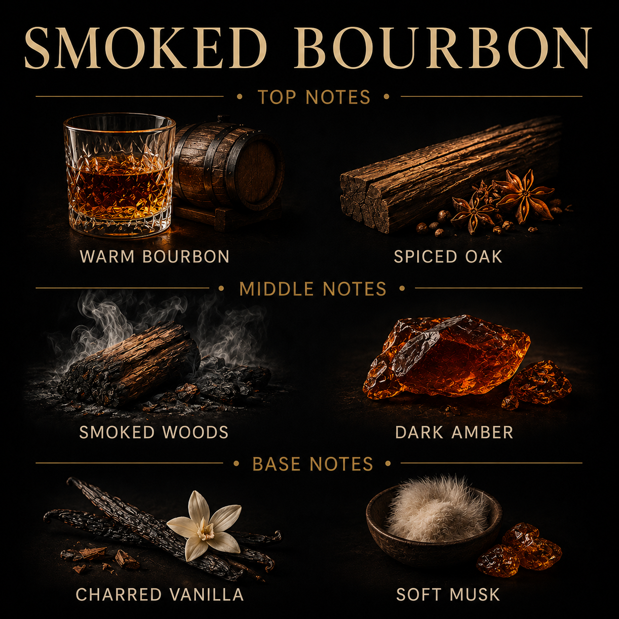 Smoked Bourbon Signature Candle