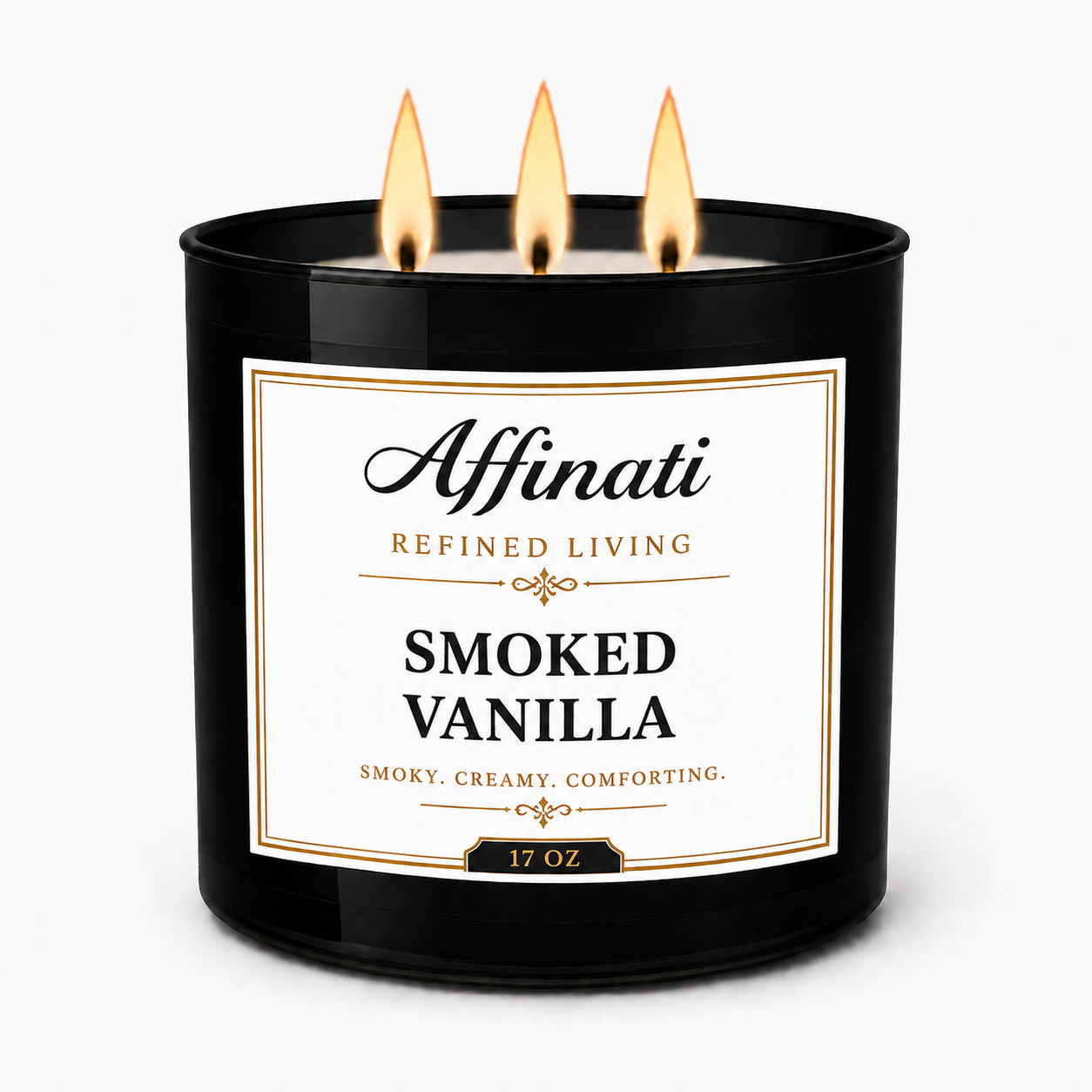 Smoked Vanilla 3-Wick Candle