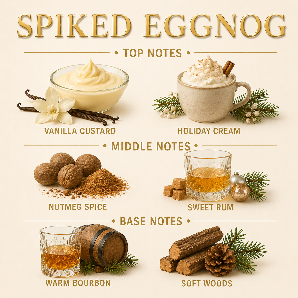 Spiked Eggnog Original Candle