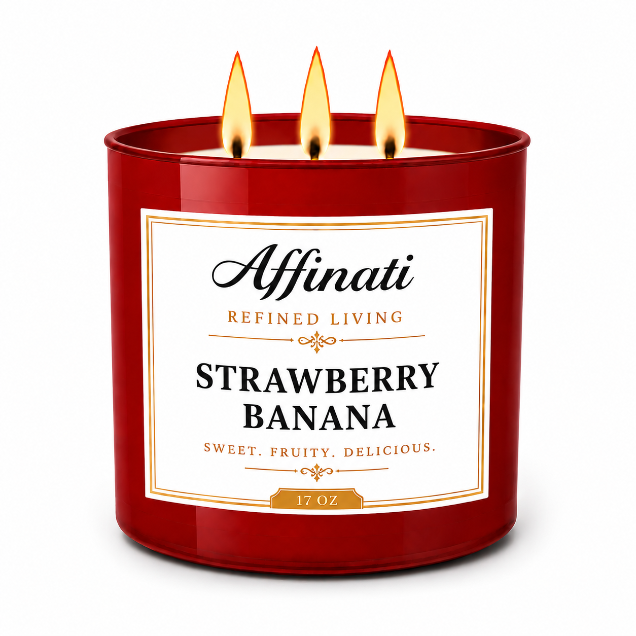 Strawberry Banana 3-Wick Candle