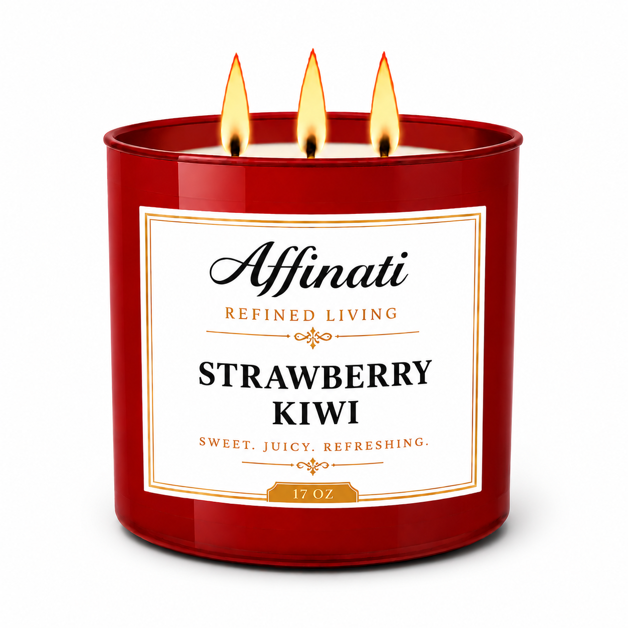 Strawberry Kiwi 3-Wick Candle