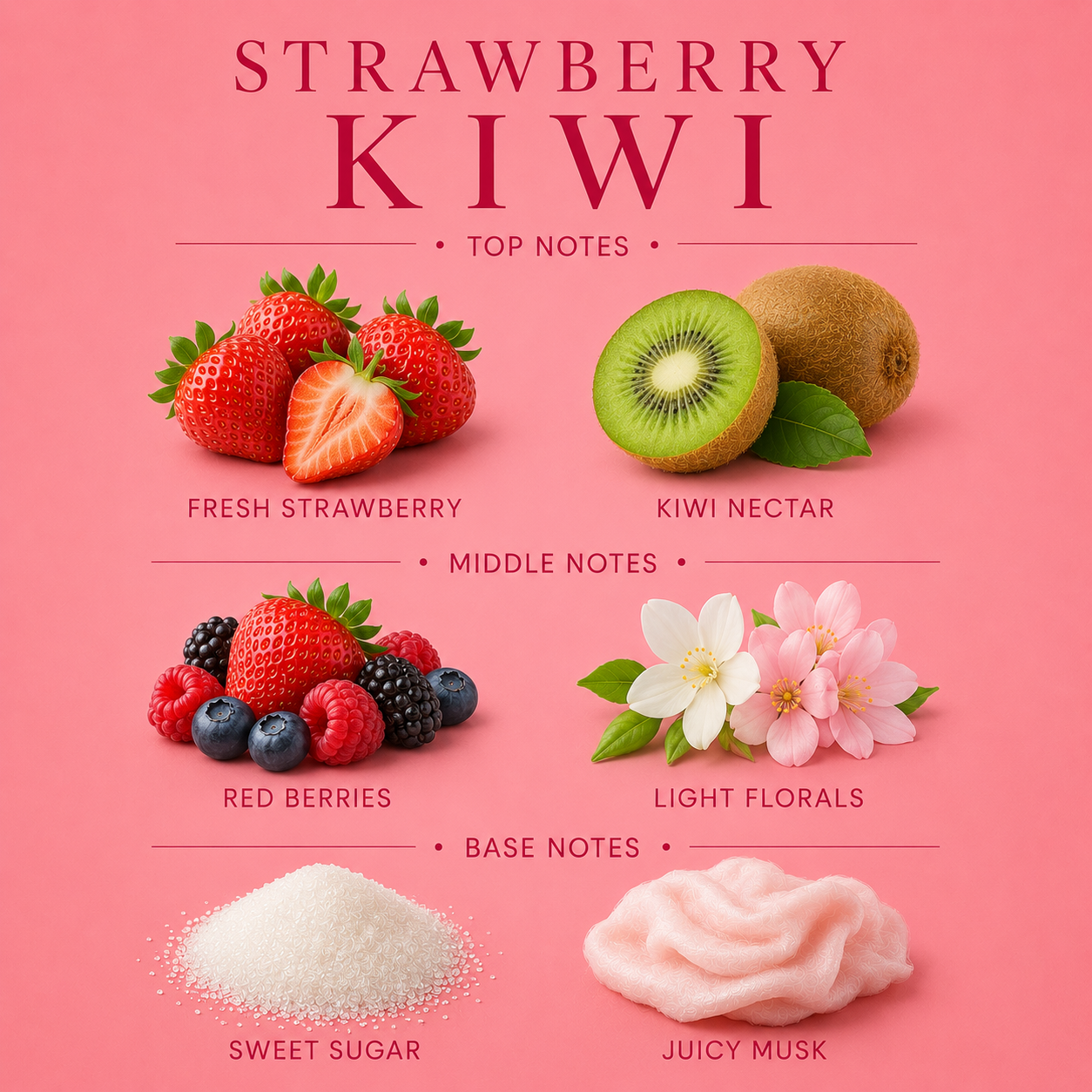 Strawberry Kiwi 3-Wick Candle